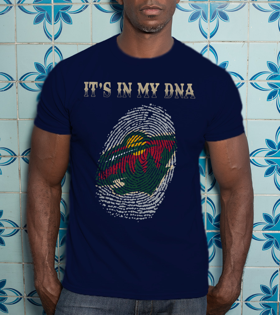 It's In My Dna Minnesota Wild T-Shirt