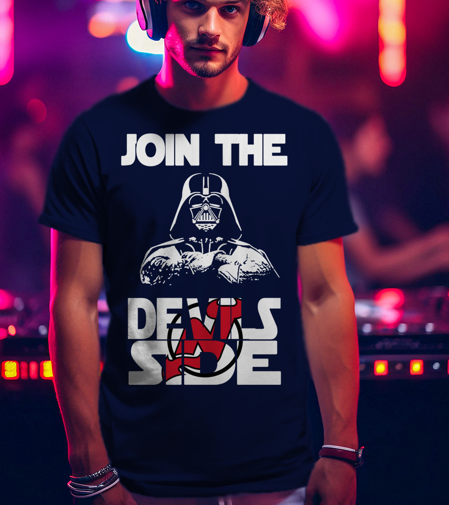 Join The Devils Side New Jersey Devils T-Shirt