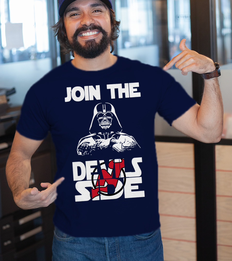 Join The Devils Side New Jersey Devils T-Shirt
