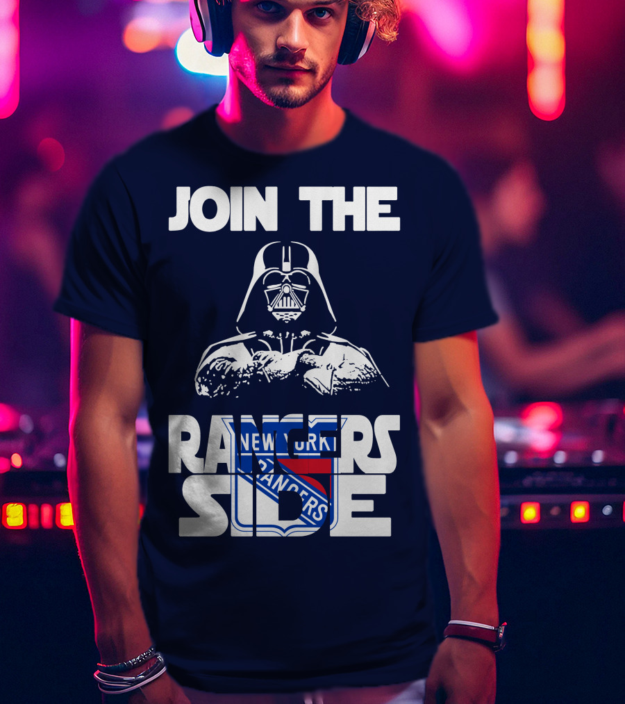 Join The New York Rangers Side T-Shirt