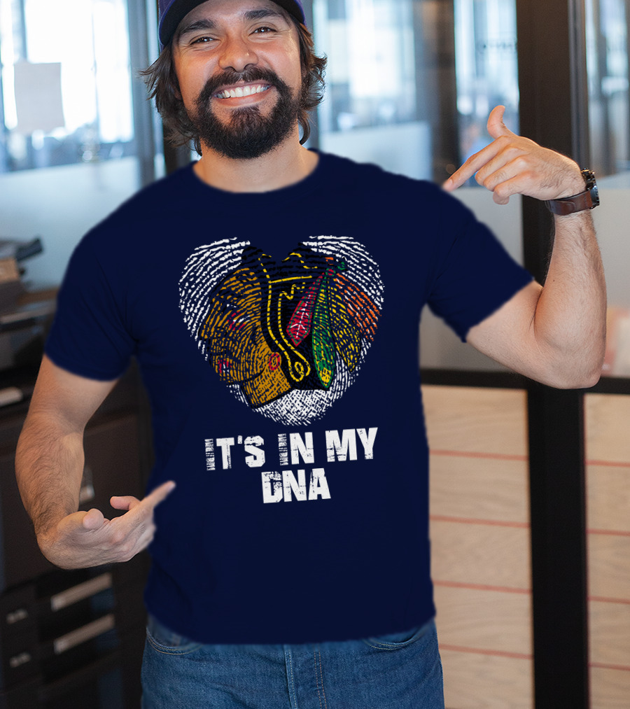 Chicago Blackhawks It's In My Dna T-Shirt