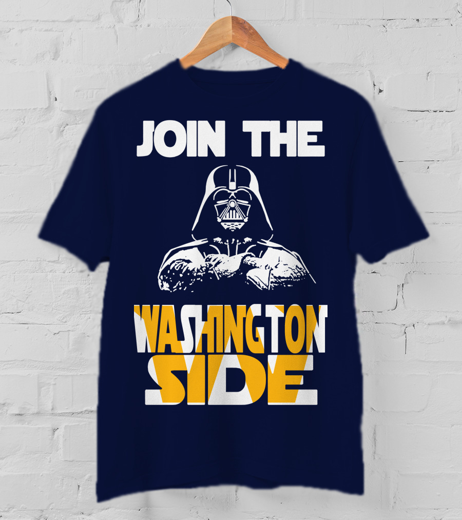 Join The Washington Side Darth Vader T-Shirt