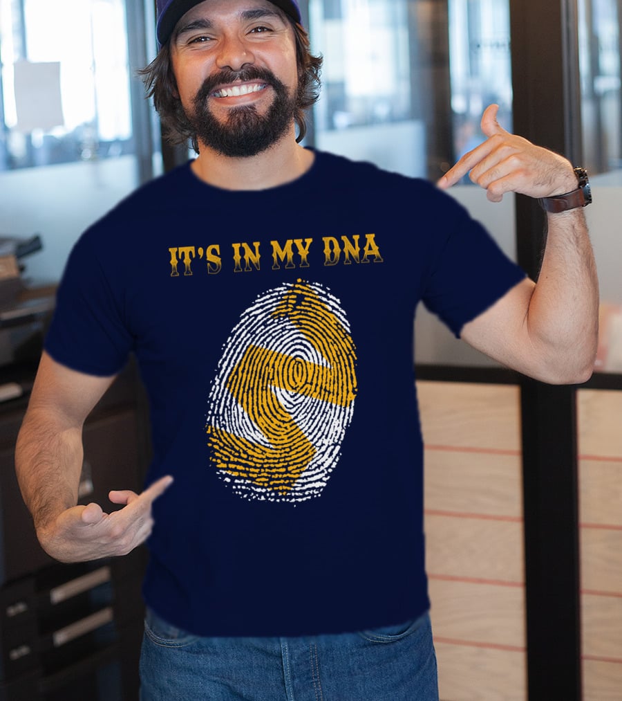 Washington It's In My Dna Fingerprint T-Shirt