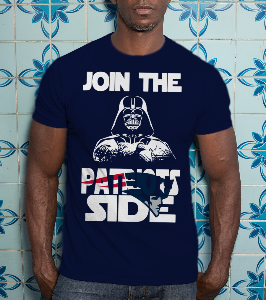 Join The New England Patriots Side T-Shirt