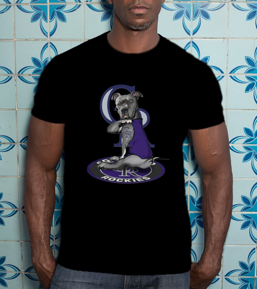 Colorado Rockies Dog Mascot 09 Rockies T-Shirt