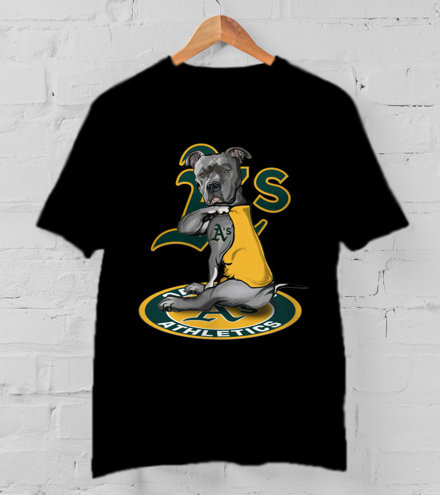 Oakland Athletics Dog A's Logo T-Shirt