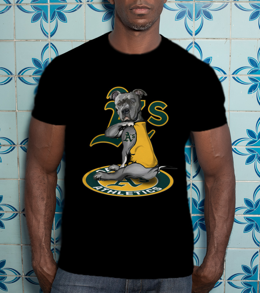 Oakland Athletics Dog A's Logo T-Shirt