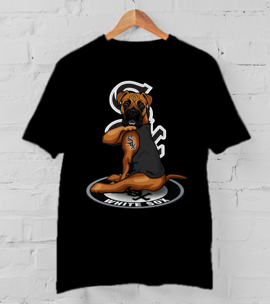 Chicago White Sox Dog Logo Sox Mascot T-Shirt