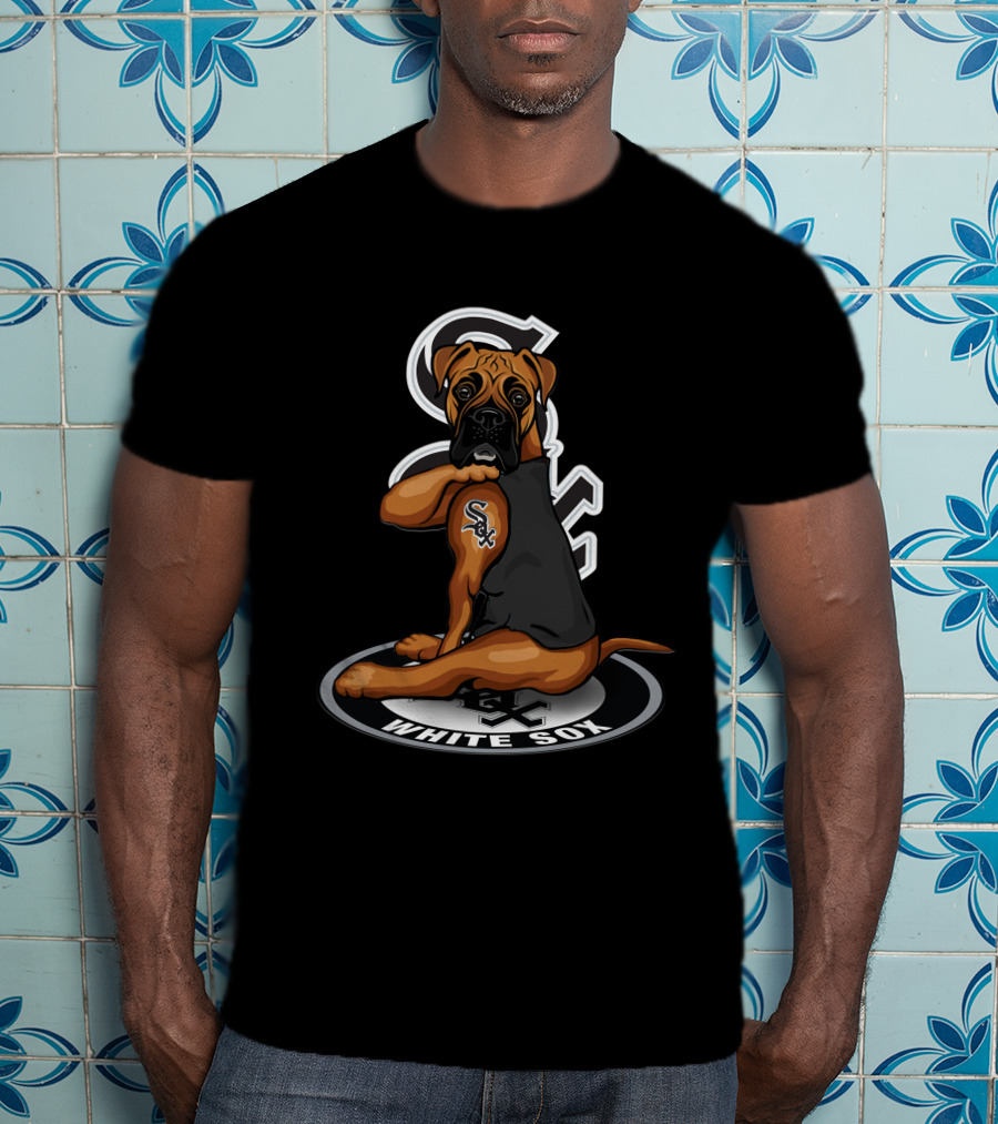 Chicago White Sox Dog Logo Sox Mascot T-Shirt