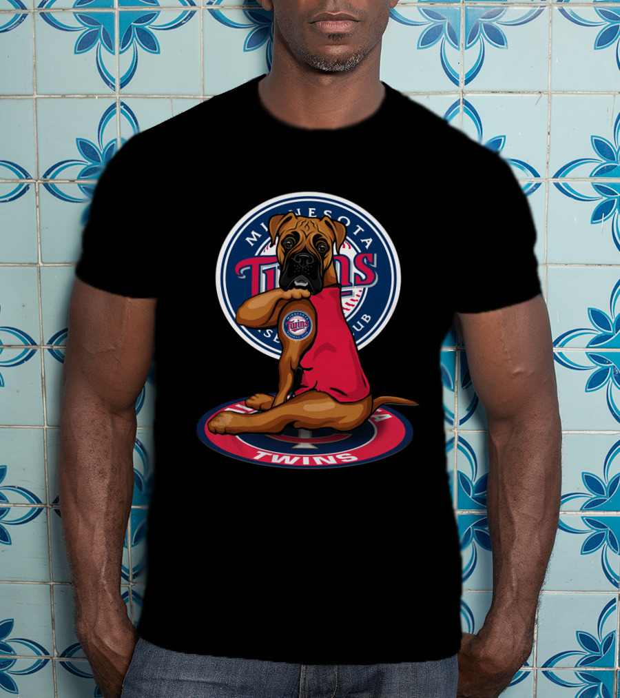 Minnesota Twins Baseball Club Dog T-Shirt