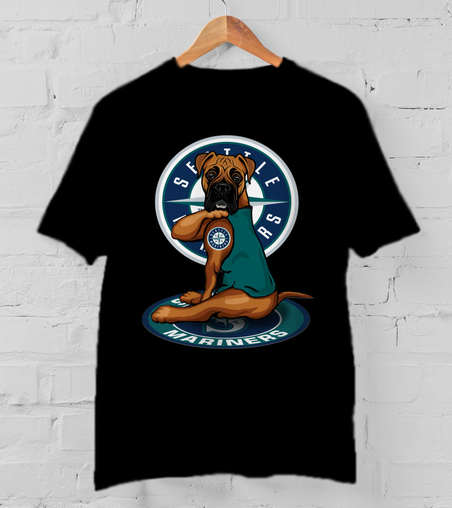 Seattle Mariners Dog Mascot Fans T-Shirt