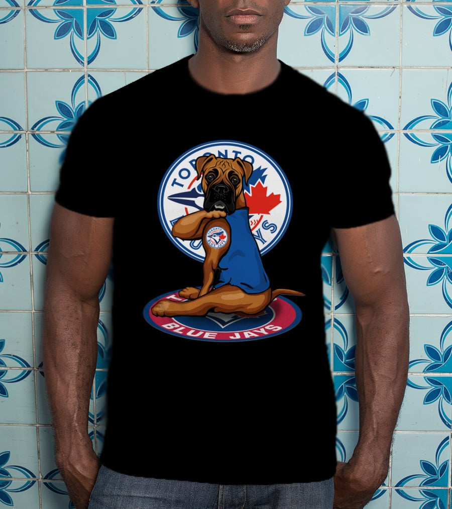 Toronto Blue Jays Dog In Team T-Shirt