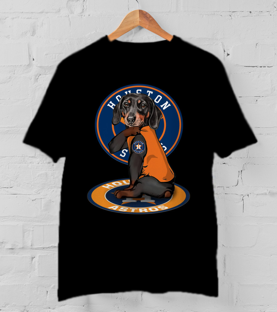 Houston Astros Dog Mascot T-Shirt