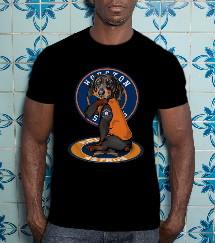 Houston Astros Dog Mascot T-Shirt