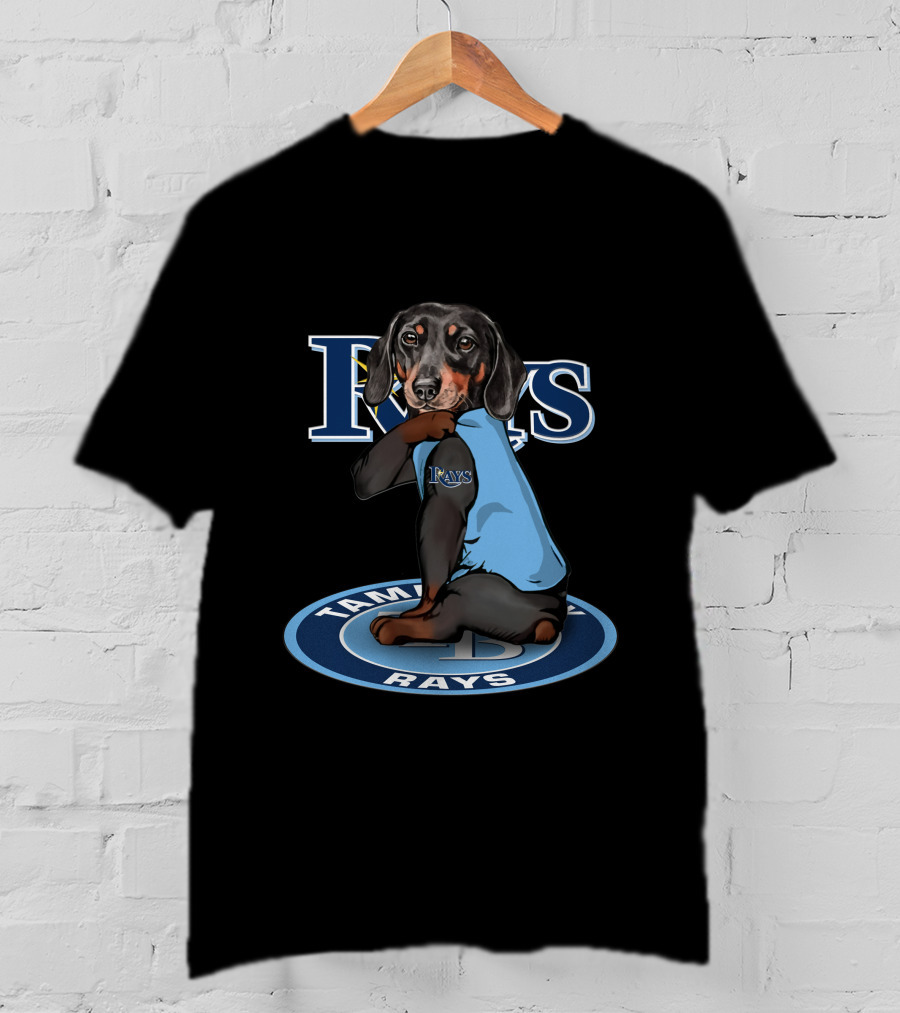 Tampa Bay Rays Dachshund T-Shirt