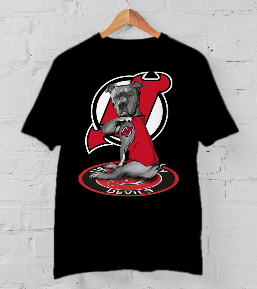 New Jersey Devils Dog Mascot 18 T-Shirt