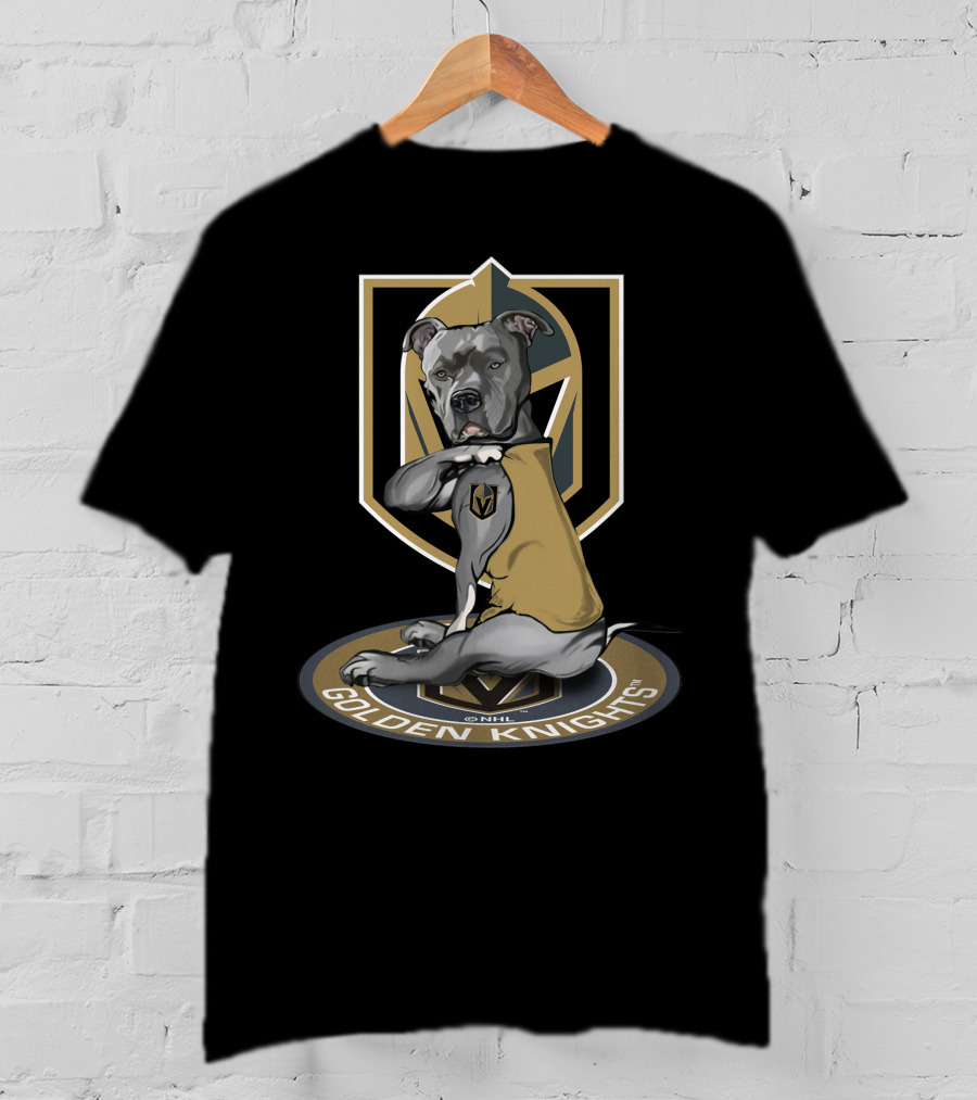 Vegas Golden Knights 29 NHL Dog T-Shirt