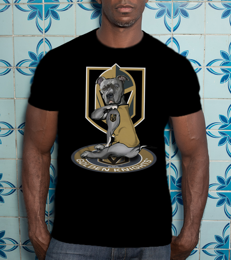 Vegas Golden Knights 29 NHL Dog T-Shirt