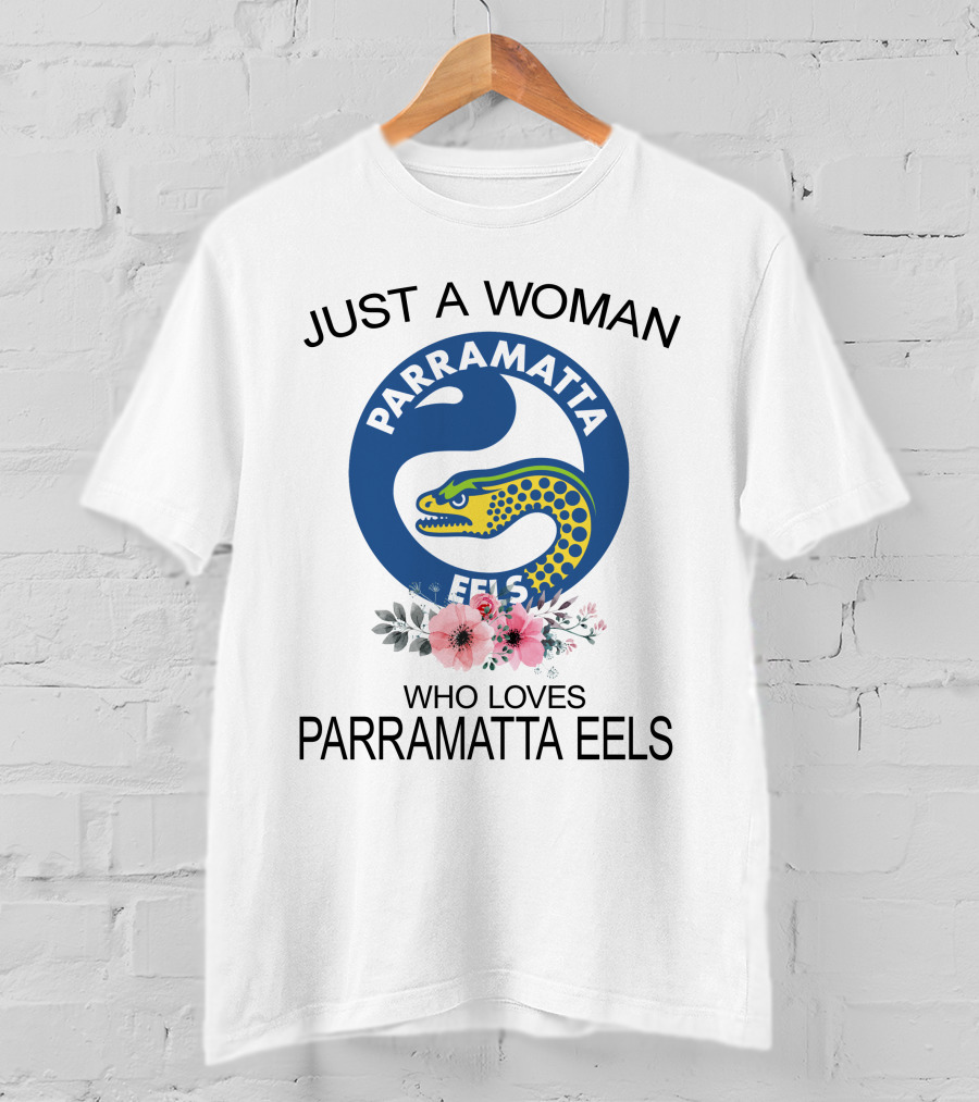 Just A Woman Who Loves Parramatta Eels Parramatta Eels T-Shirt