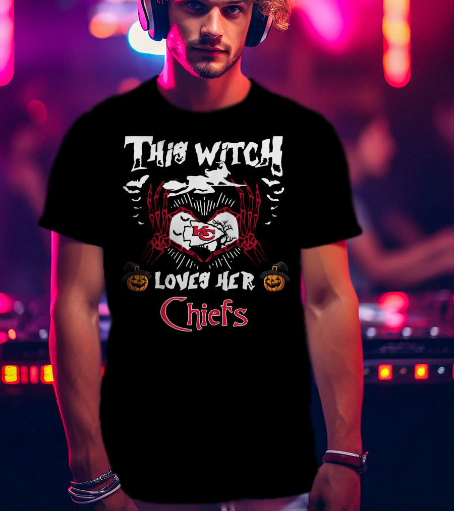 This Witch Loves Her Kansas City Chiefs T-Shirt