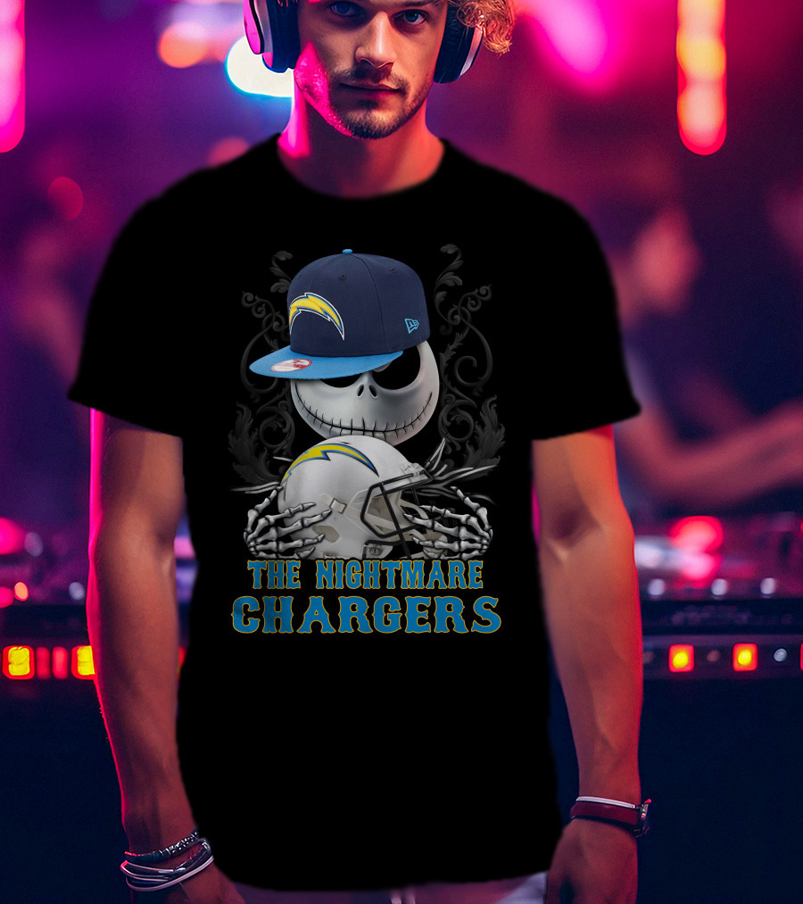 The Nightmare Chargers Los Angeles Chargers T-Shirt