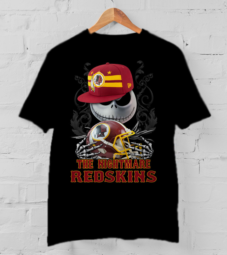 The Nightmare Redskins Ds001-32 Washington Redskins T-Shirt