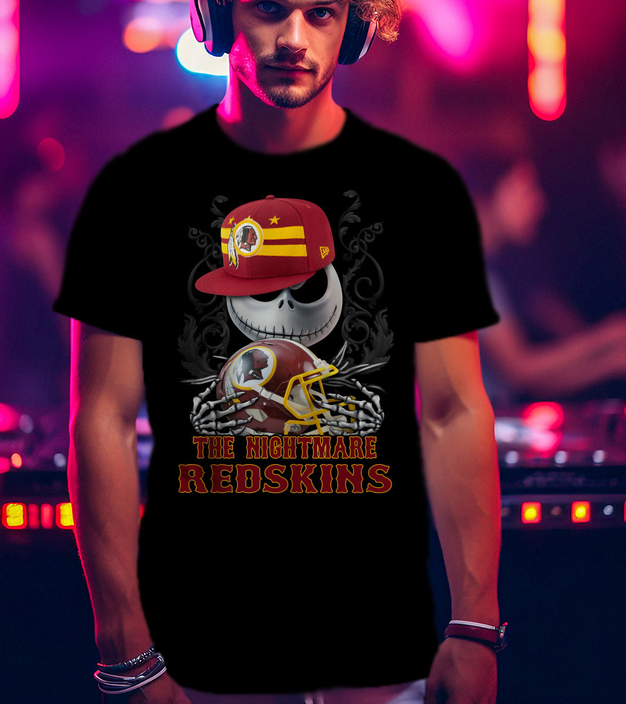 The Nightmare Redskins Ds001-32 Washington Redskins T-Shirt