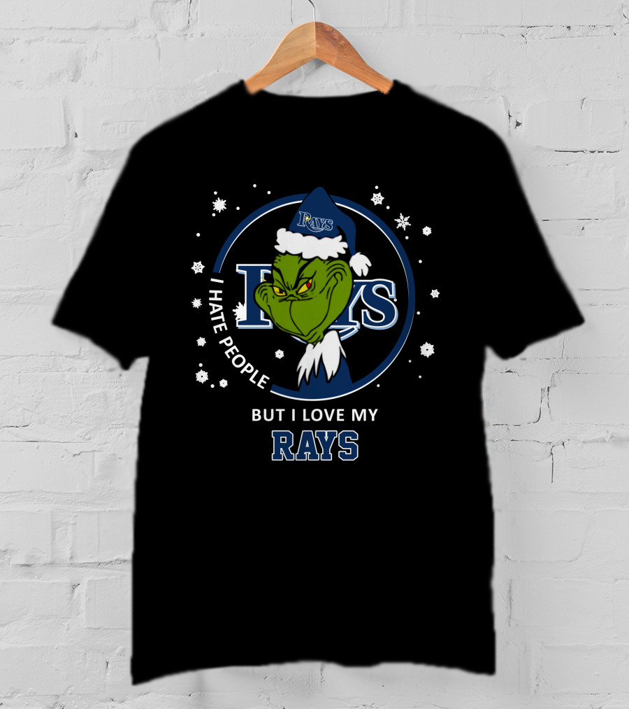 I Hate People But I Love My Tampa Bay Rays T-Shirt