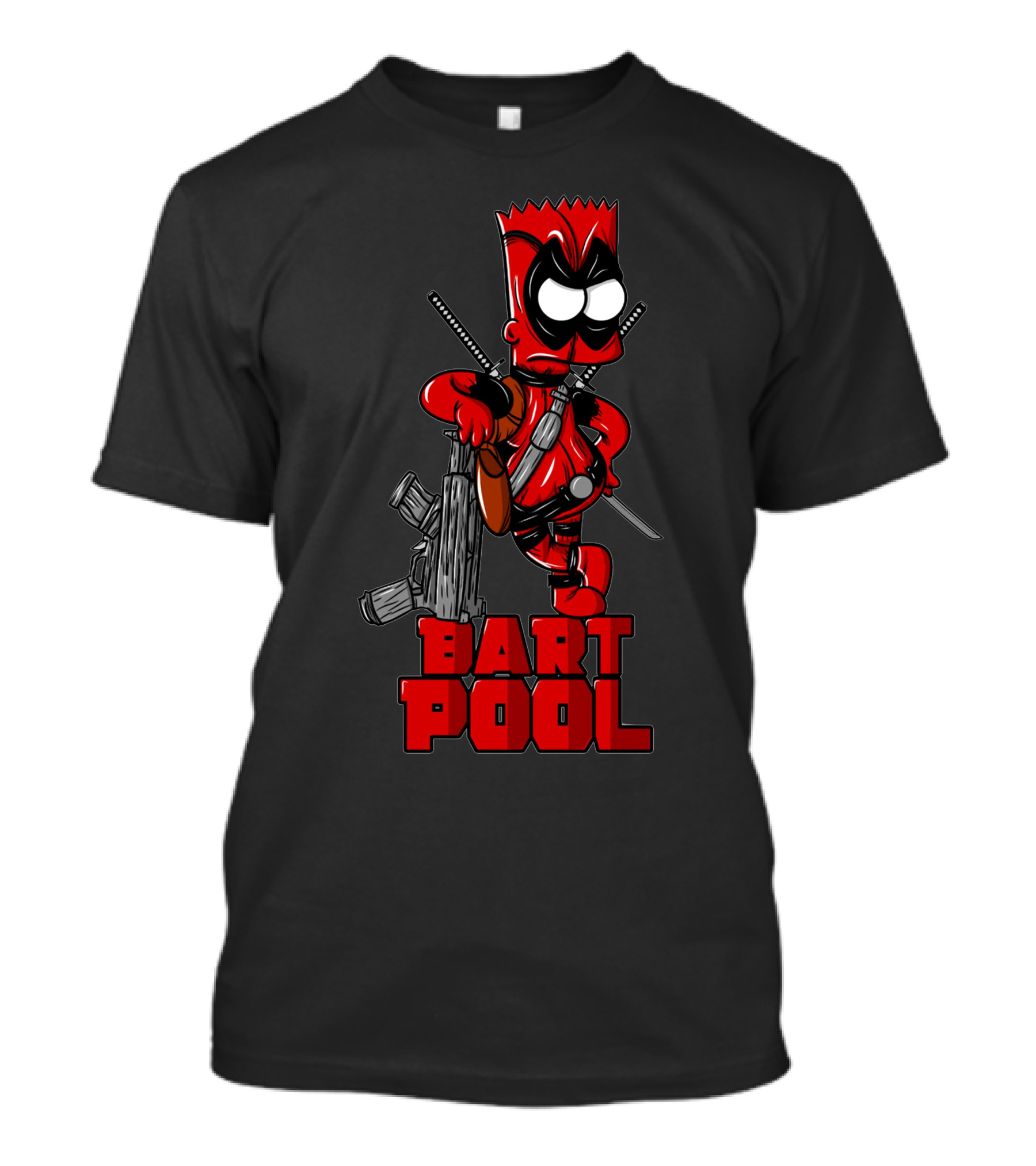 Bart Pool Ninja Attire T-Shirt