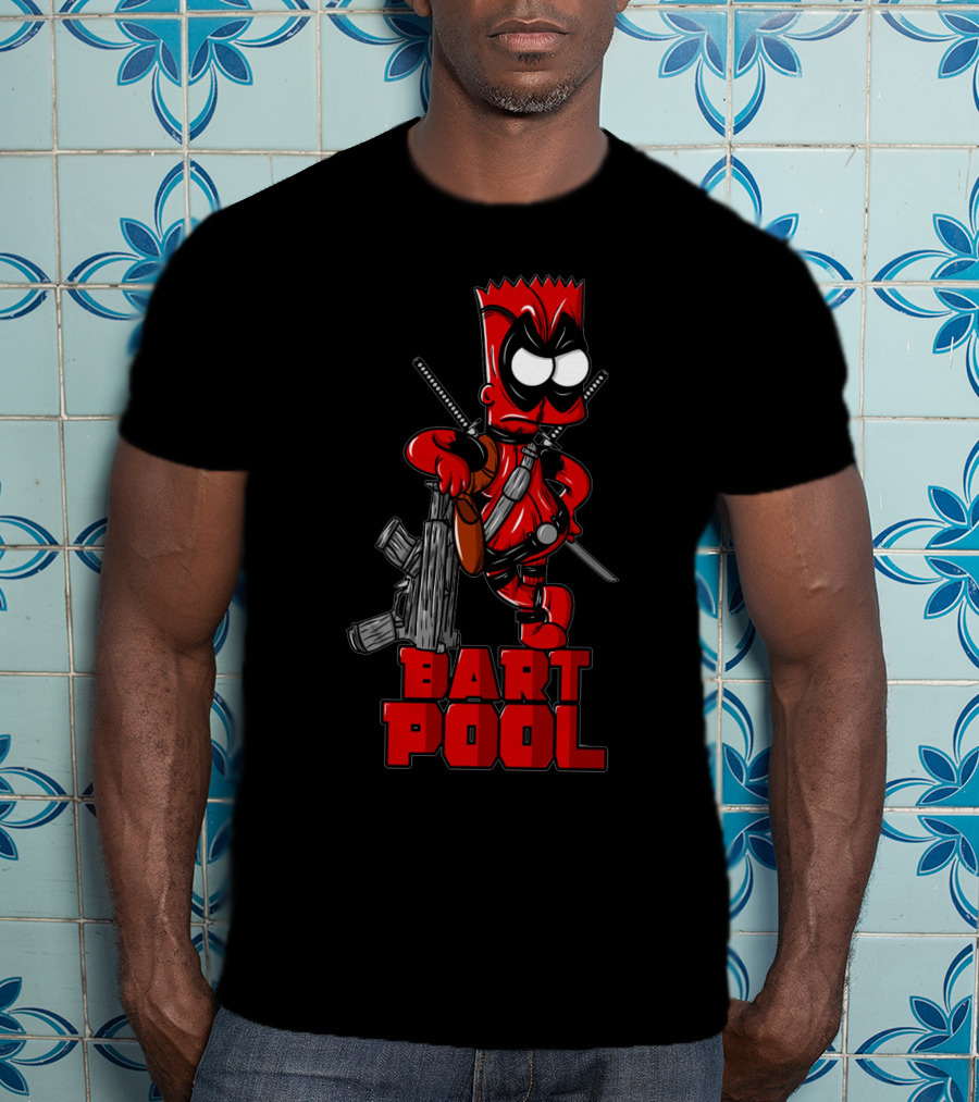 Bart Pool Ninja Attire T-Shirt