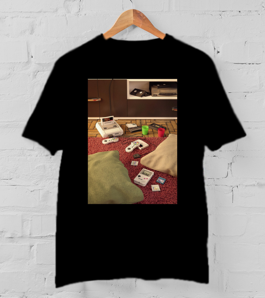 80's Kid Retro Gaming Console And Handheld Nostalgia T-Shirt