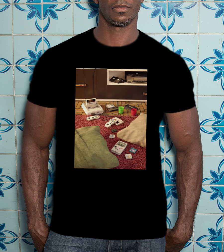 80's Kid Retro Gaming Console And Handheld Nostalgia T-Shirt