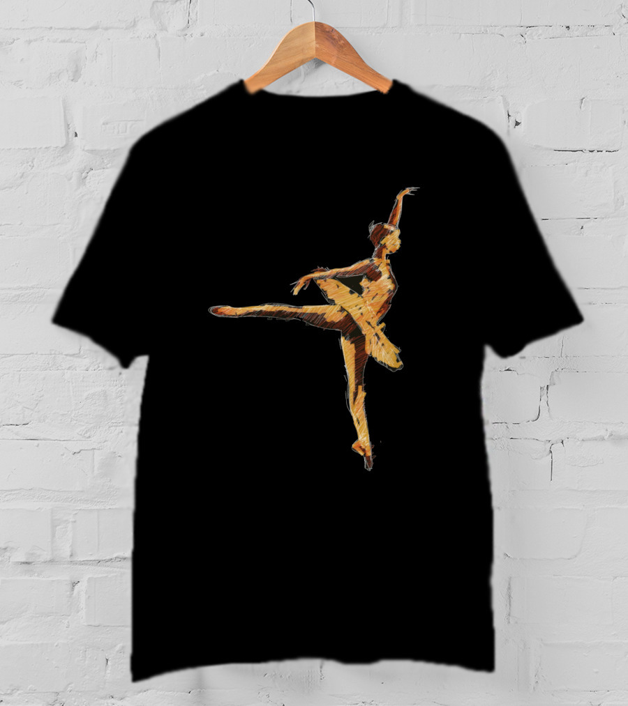 Ballet Dancer Sketch 1523902 T-Shirt