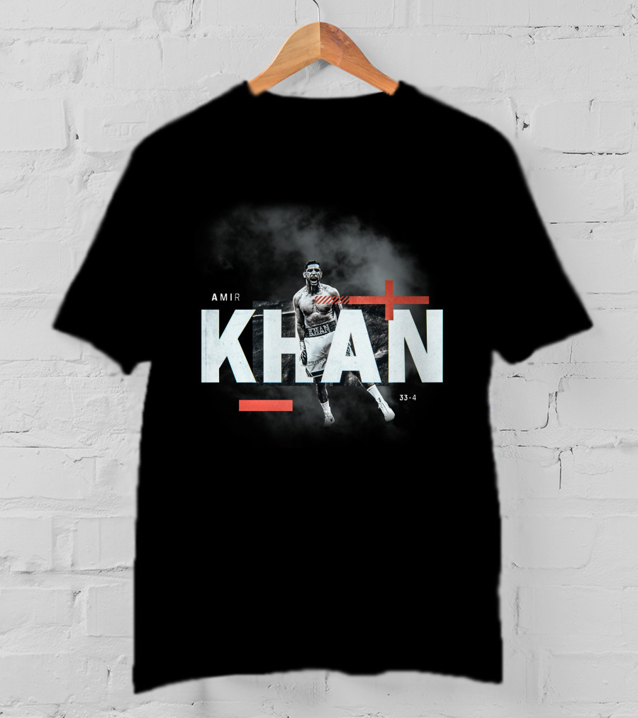 AMIR KHAN 33-4 Boxer T-Shirt