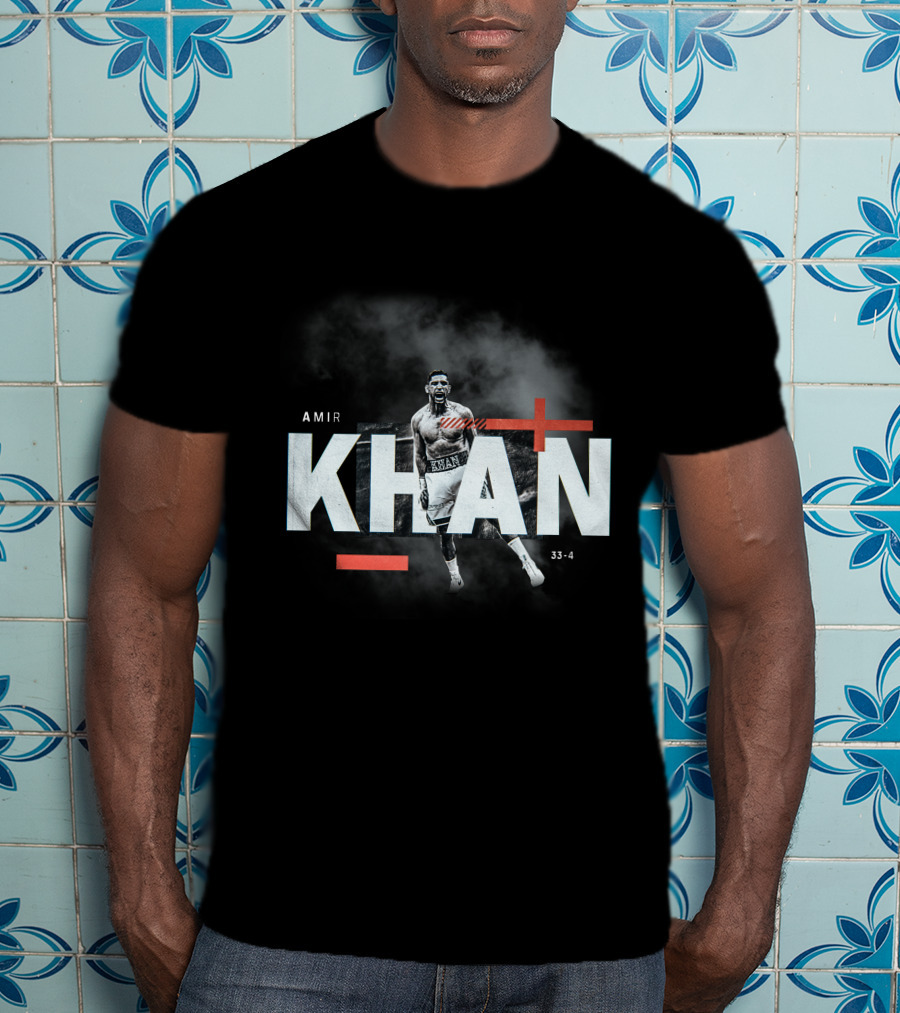 AMIR KHAN 33-4 Boxer T-Shirt