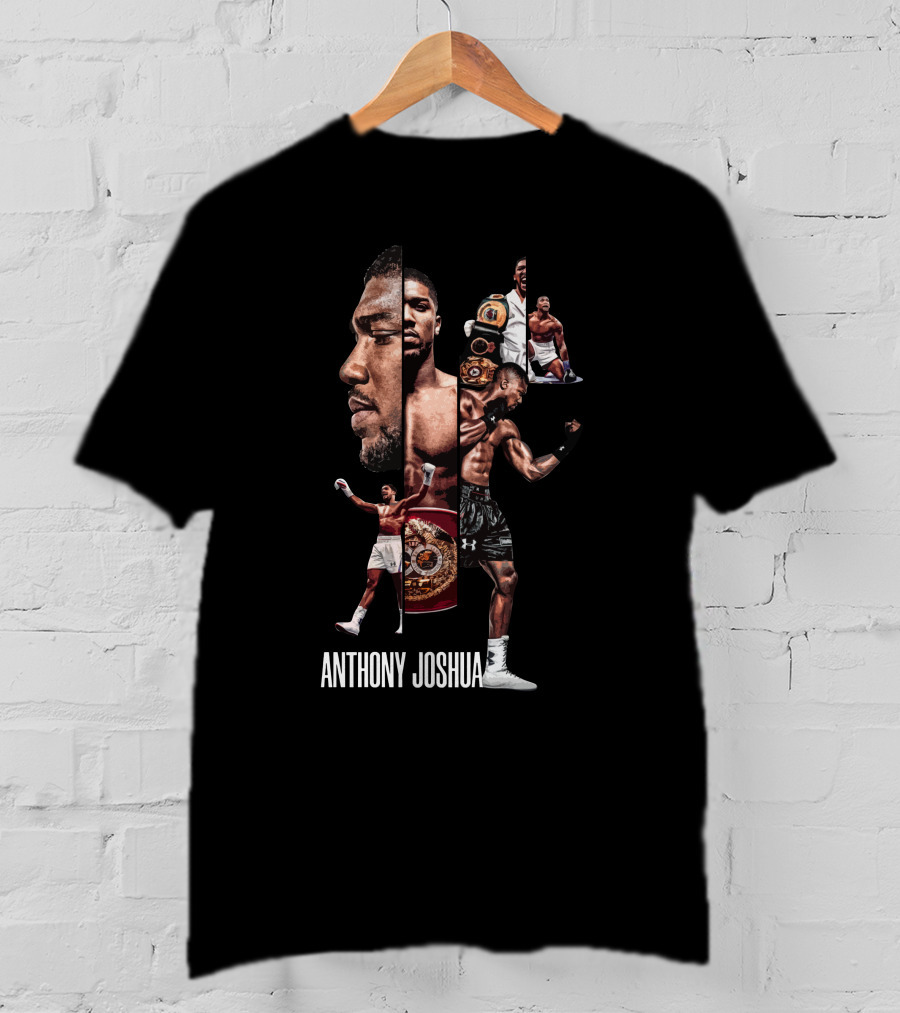 Anthony Joshua Boxing Champion Collage T-Shirt