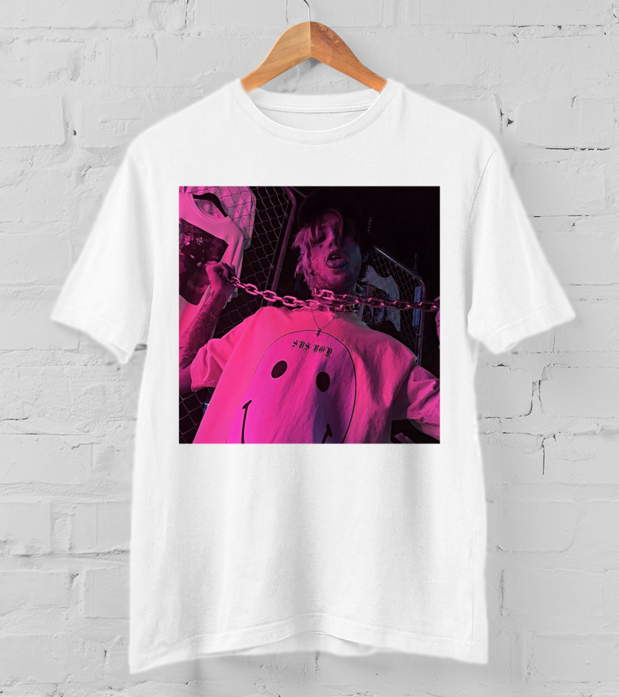 Sad Boy Lil Peep Merch Classique Chain Smiley T-Shirt