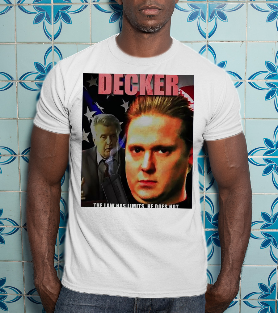 DECKER The Law Has Limits He Does Not On Cinema At The Cinema T-Shirt