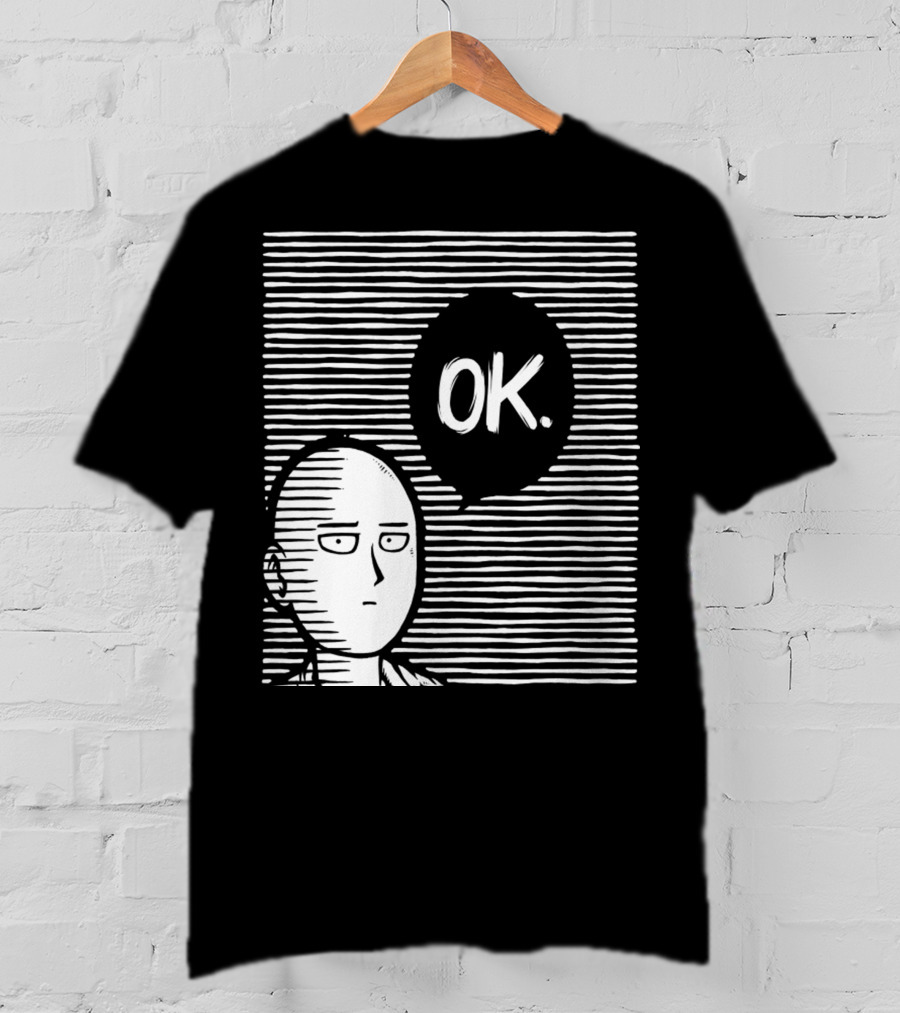 One Punch Man OK Comic T-Shirt