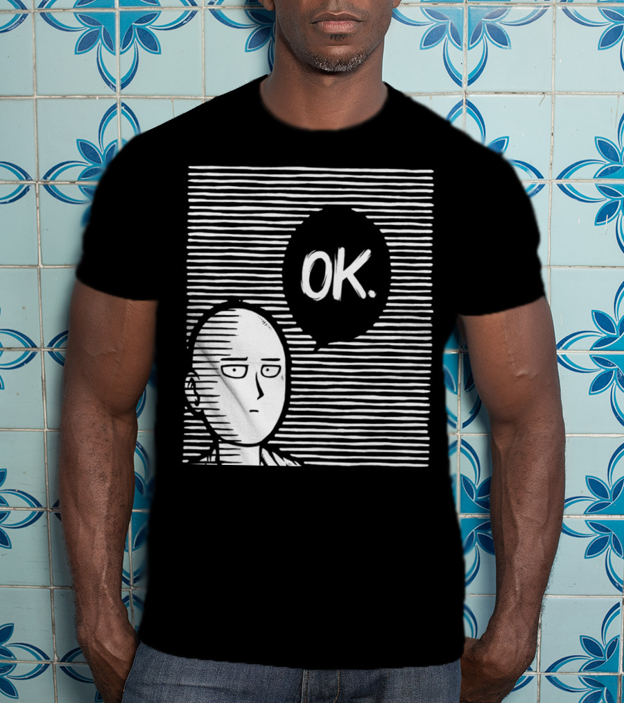 One Punch Man OK Comic T-Shirt
