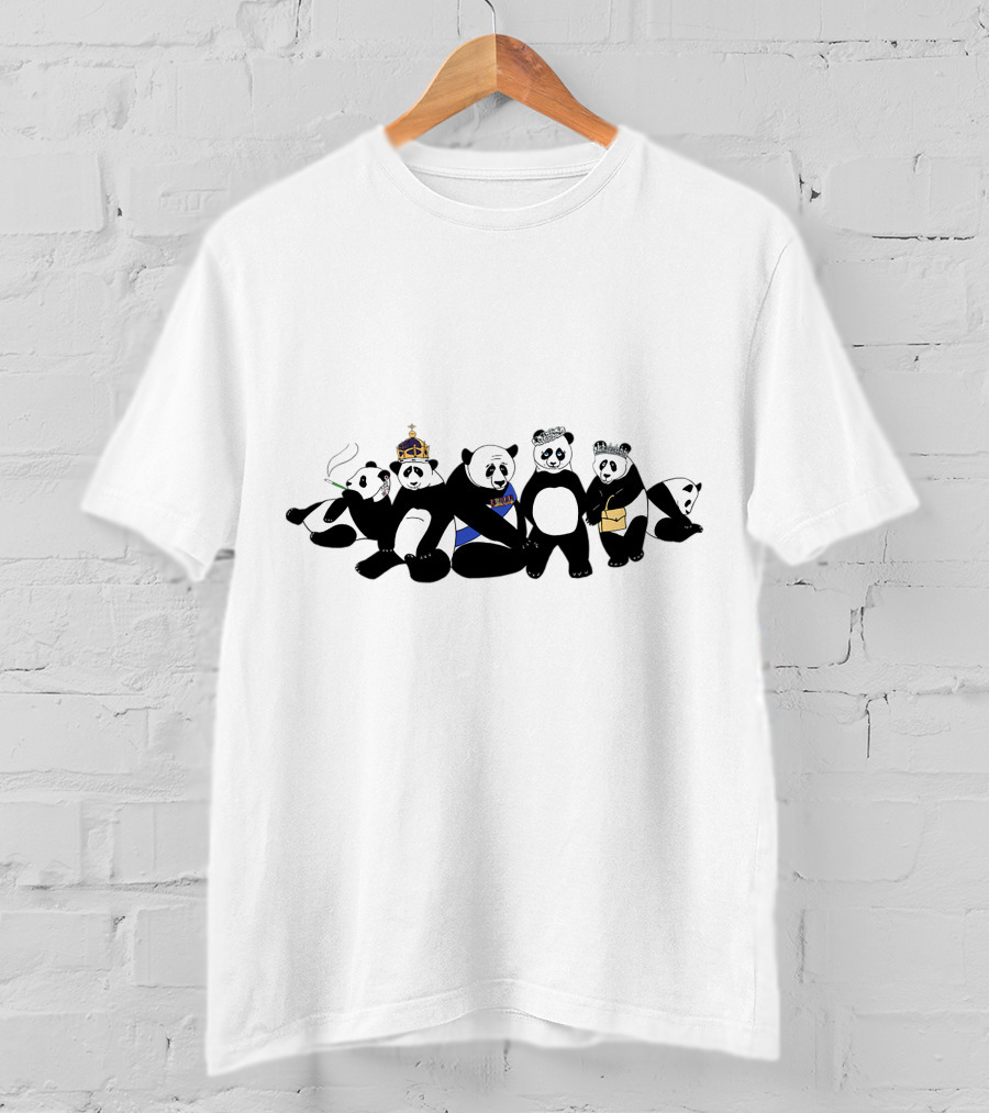 Royal Family Panda Regal Gathering T-Shirt