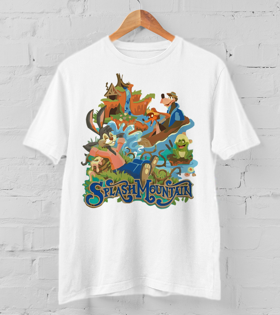 Splash Mountain Disney Characters Adventure T-Shirt