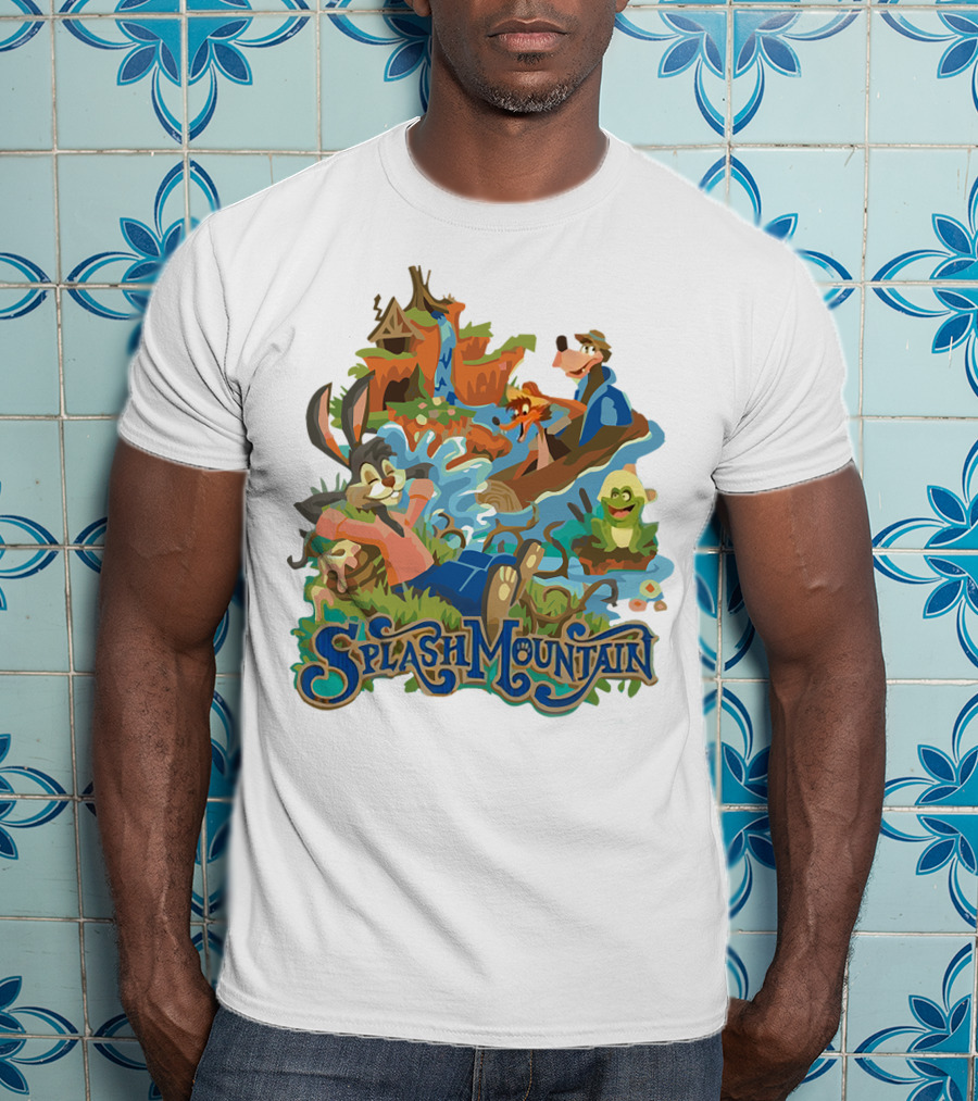 Splash Mountain Disney Characters Adventure T-Shirt