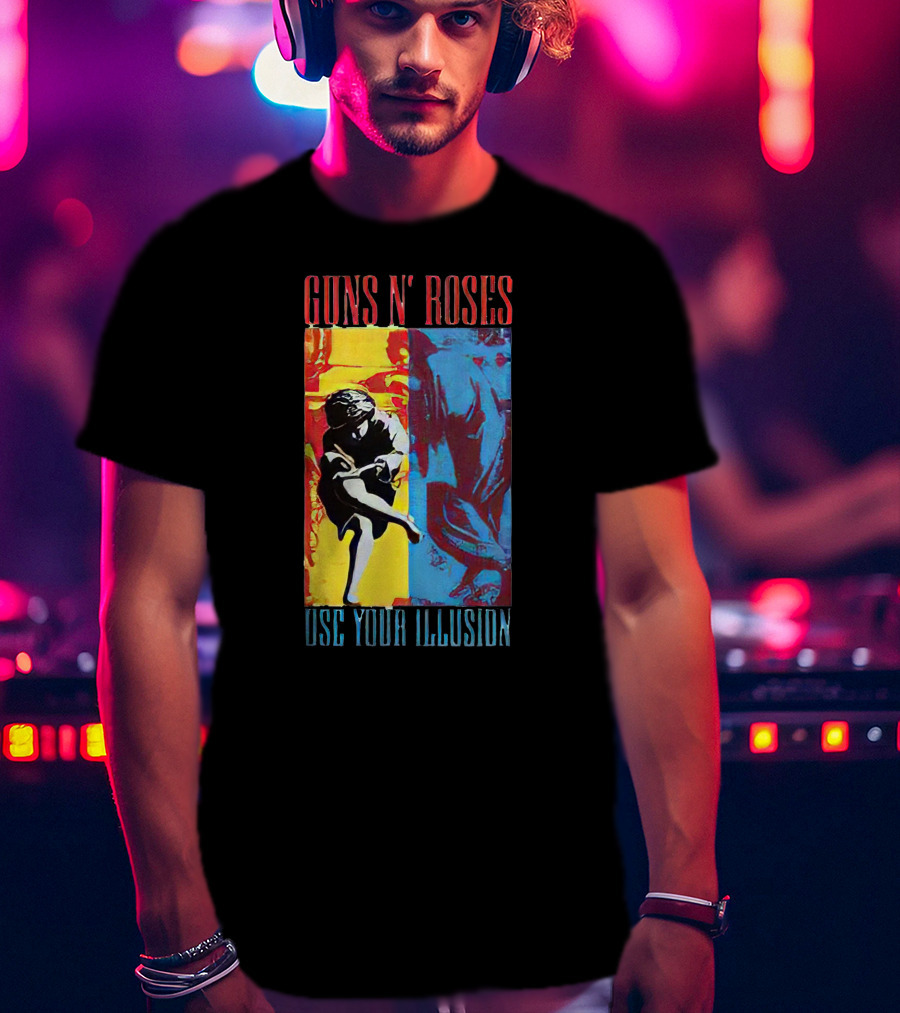 Guns N' Roses Use Your Illusion Colorful T-Shirt