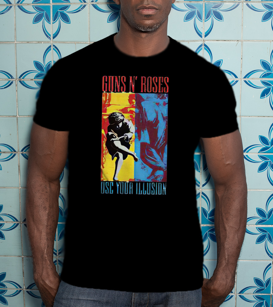 Guns N' Roses Use Your Illusion Colorful T-Shirt