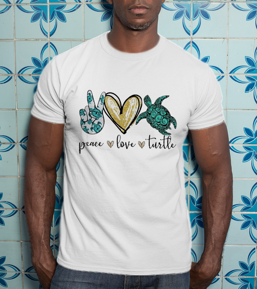 Peace Love Turtle T-Shirt