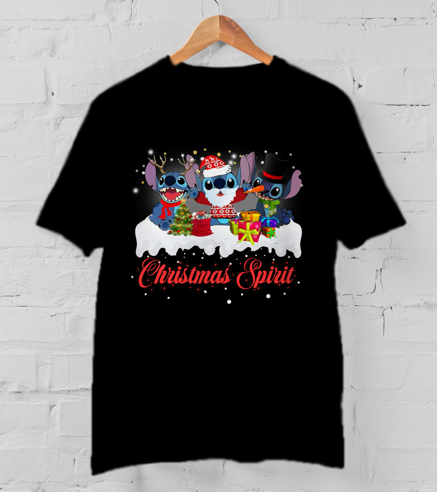 Christmas Spirit Stitch Premium GC818 T-Shirt
