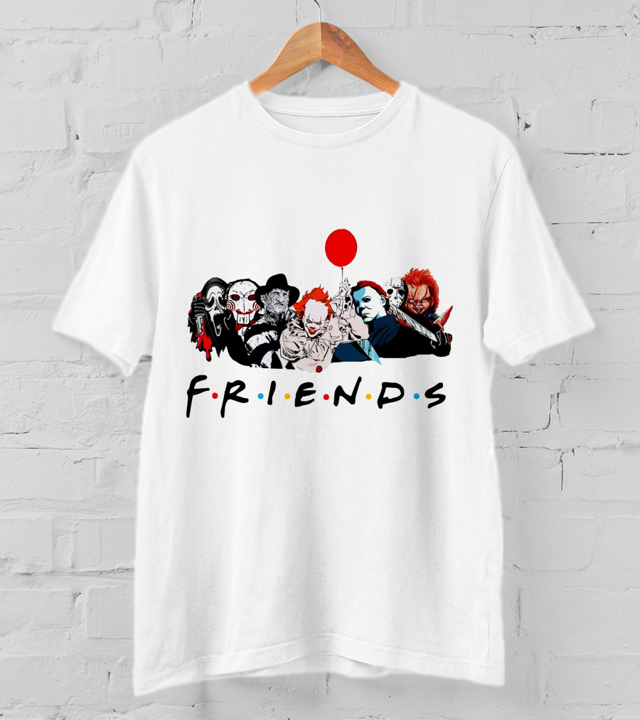 Friends Horror Icons Gathering GC865 T-Shirt