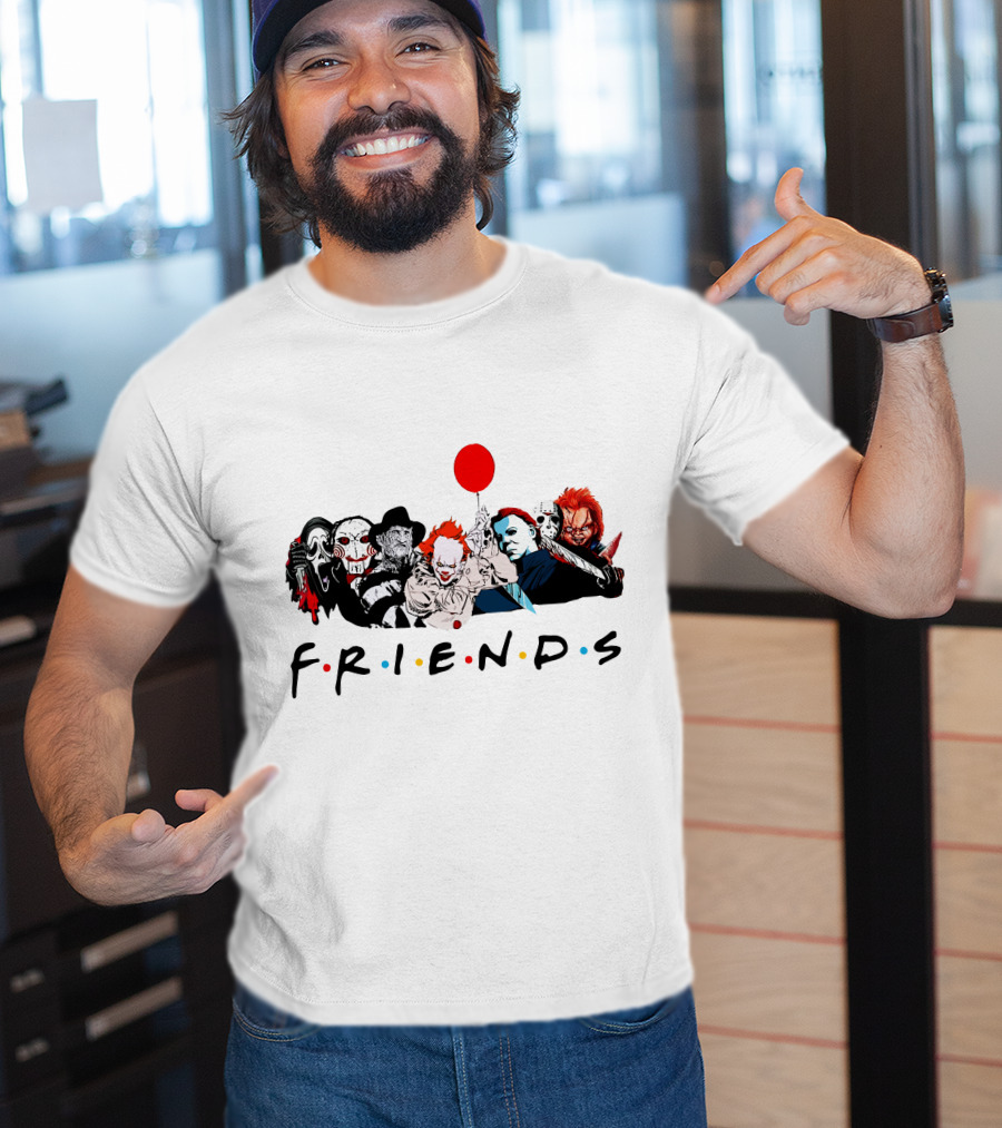 Friends Horror Icons Gathering GC865 T-Shirt