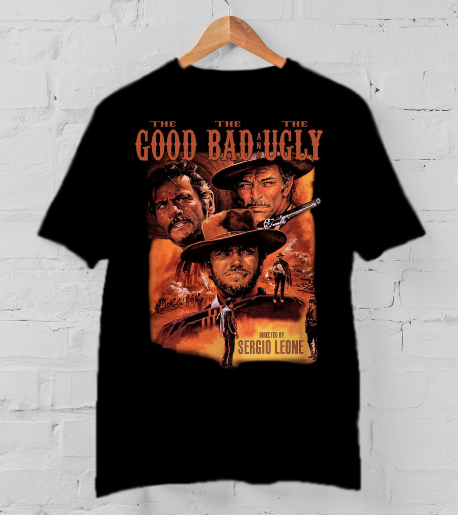 The Good The Bad And The Ugly Directed By Sergio Leone T-Shirt